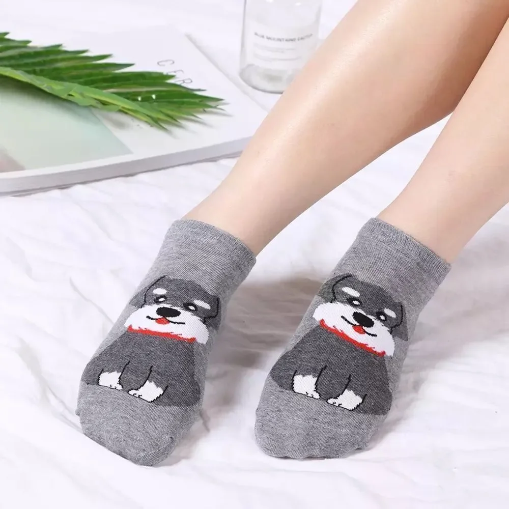 🆕Gray Dog Socks